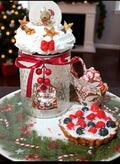 🎄 Composition de Noël – Tasse décorative gourmande